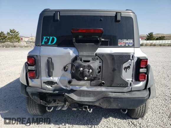 2024 Ford Bronco Raptor с VIN 1FMEE0RR4RLA49847, выставлен на аукционе Copart как лот 51948125 с пробегом 1 891 миль миль и Списание • Salvage title. История ставок и продаж доступна на DreamBid. Изображение 6.
