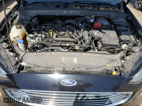2020 Ford Fusion SE with VIN 3FA6P0HD9LR165245, listed as a Copart auction lot 54860845 with 33,319 mi miles and Non repairable. Bid and sale history available at DreamBid. Image 11.