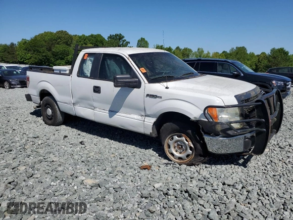 2014 Ford F-150 XL with VIN 1FTFX1EF7EKD77252, listed as a Copart auction lot 54756285 with 169,554 mi miles and Clean Title. Bid and sale history available at carsss.com. Image 4.