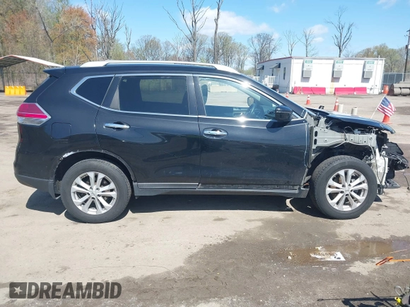 2016 Nissan Rogue SV with VIN KNMAT2MV6GP634539, listed as a IAAI auction lot 41987397 with 108,170 mi miles. Bid and sale history available at carsss.com. Image 13.