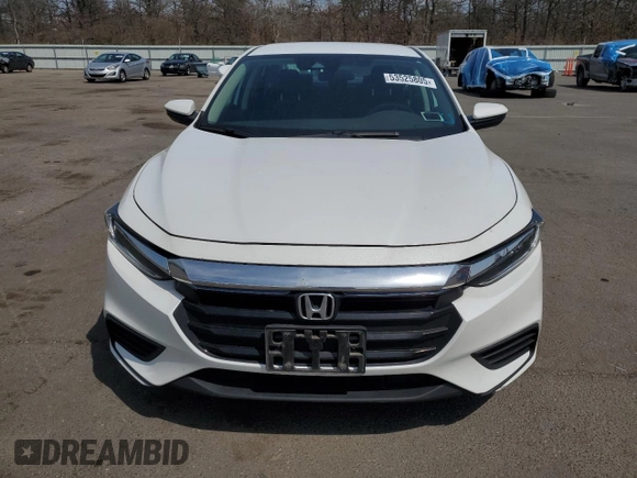 2022 Honda Insight EX with VIN 19XZE4F58NE016724, listed as a Copart auction lot 53525805 with 69,389 mi miles and Salvage Title. Bid and sale history available at DreamBid. Image 5.