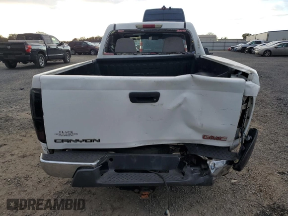 2006 GMC Canyon Work Truck with VIN 1GTCS148068263323, listed as a Copart auction lot 81802294 with 222,279 mi miles and Salvage Title. Bid and sale history available at carsss.com. Image 6.