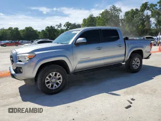 2018 Toyota Tacoma SR with VIN 3TMCZ5AN2JM158543, listed as a Copart auction lot 53042305 with 147,166 mi miles and Salvage Title. Bid and sale history available at carsss.com. Image 1.