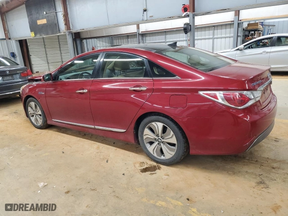 2013 Hyundai Sonata Hybrid with VIN KMHEC4A48DA080701, listed as a Copart auction lot 88773465 with 123,501 mi miles and Salvage Title. Bid and sale history available at carsss.com. Image 2.