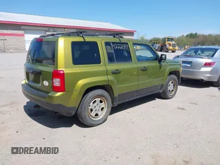 2012 Jeep Patriot Sport with VIN 1C4NJPBA6CD639580, listed as a IAAI auction lot 42221359 with 123,596 mi miles and . Bid and sale history available at DreamBid. Image 4.