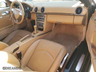 2007 Porsche Boxster with VIN WP0CA29887U711673, listed as a Copart auction lot 77713664 with 49,854 mi miles and Salvage Title. Bid and sale history available at carsss.com. Image 8.