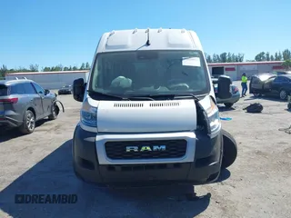 2022 Ram ProMaster Cargo with VIN 3C6LRVBG6NE118991, listed as a IAAI auction lot 41828552 with 55,016 mi miles. Bid and sale history available at carsss.com. Image 12.