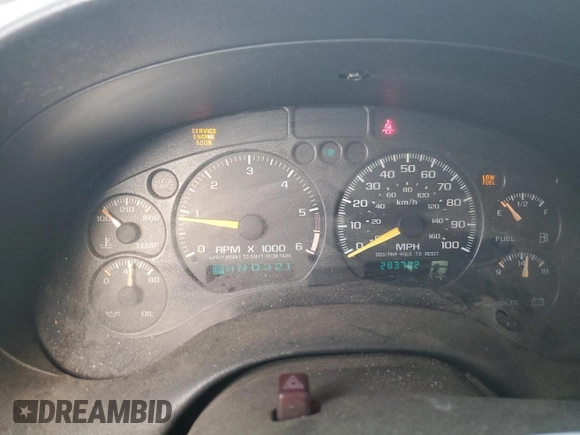 2000 GMC Sonoma SLS z VIN 1GTCS19W1Y8146005, wystawiony jako Copart lot #44068505 z przebiegiem 283 782 mil mil oraz Szkody całkowita. Historia ofert i sprzedaży dostępna na DreamBid. Obrazek 9.