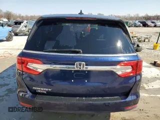 2020 Honda Odyssey EX with VIN 5FNRL6H56LB062770, listed as a Copart auction lot 43761435 with 103,566 mi miles and Salvage Title. Bid and sale history available at DreamBid. Image 6.