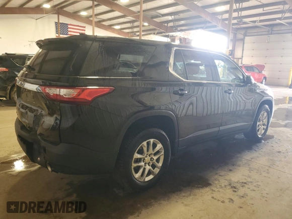 2019 Chevrolet Traverse LS with VIN 1GNEVFKW6KJ244977, listed as a Copart auction lot 52120255 with 65,359 mi miles and Salvage Title. Bid and sale history available at carsss.com. Image 3.