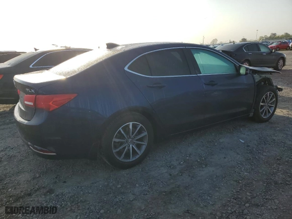 2020 Acura TLX w/Technology Pkg with VIN 19UUB1F55LA009281, listed as a Copart auction lot 51079195 with 96,525 mi miles and Salvage Title. Bid and sale history available at carsss.com. Image 3.