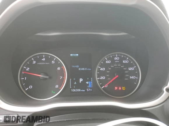 2018 Mitsubishi Eclipse Cross SE with VIN JA4AT5AA4JZ045613, listed as a Copart auction lot 53724535 with 106,306 mi miles and Salvage title. Bid and sale history available at DreamBid. Image 9.