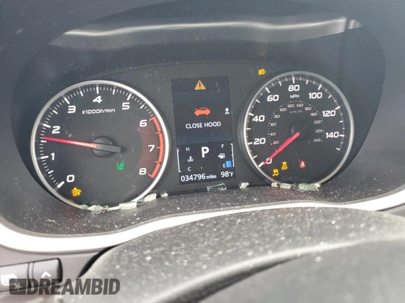 2020 Mitsubishi Eclipse Cross SE с VIN JA4AS5AA5LZ001190, выставлен на аукционе Copart как лот 73293224 с пробегом 34 796 миль миль и На запчасти • Non repairable. История ставок и продаж доступна на DreamBid. Изображение 9.