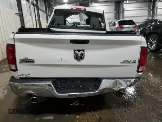 2017 Ram 1500 Big Horn with VIN 3C6RR7LT5HG505218, listed as a Copart auction lot 81803064 with 161,667 mi miles and Salvage Title. Bid and sale history available at carsss.com. Image 6.