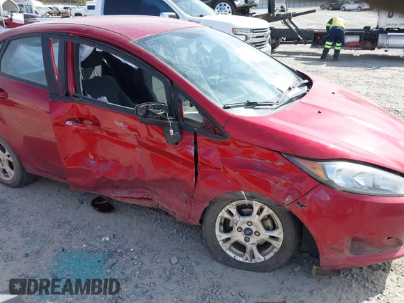2016 Ford Fiesta SE with VIN 3FADP4BJ4GM110959, listed as a IAAI auction lot 41704813 with 47,740 mi miles. Bid and sale history available at carsss.com. Image 6.