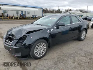 2012 Cadillac CTS Sedan Luxury with VIN 1G6DG5E51C0151046, listed as a Copart auction lot 48039175 with 47,150 mi miles and Salvage Title. Bid and sale history available at carsss.com. Image 1.