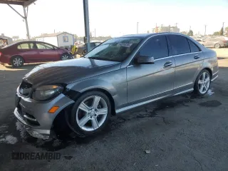 2011 Mercedes-Benz C-Class C 300 Sport with VIN WDDGF8BB9BR176950, listed as a Copart auction lot 42010255 with 142,101 mi miles and Salvage Title. Bid and sale history available at carsss.com. Image 1.