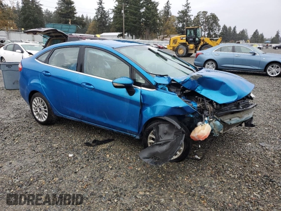 2016 Ford Fiesta Titanium z VIN 3FADP4CJ3GM108313, wystawiony jako Copart lot #78457954 z przebiegiem 44 726 mil mil oraz Szkoda całkowita • Salvage title. Historia ofert i sprzedaży dostępna na DreamBid. Obrazek 4.