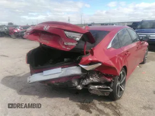 2018 Honda Accord Sedan Sport 1.5T with VIN 1HGCV1F32JA154468, listed as a IAAI auction lot 35071354 with 63,097 mi miles. Bid and sale history available at carsss.com. Image 4.
