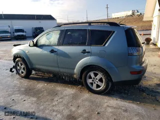 2007 Mitsubishi Outlander LS with VIN JA4MT31X67Z005015, listed as a Copart auction lot 86726154 with 203,574 mi miles and Salvage Title. Bid and sale history available at carsss.com. Image 2.