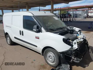 2017 Ram ProMaster City Cargo Tradesman z VIN ZFBERFABXH6D87606, wystawiony jako IAAI lot #41441520 z przebiegiem 129 721 mil mil oraz . Historia ofert i sprzedaży dostępna na DreamBid. Obrazek 1.