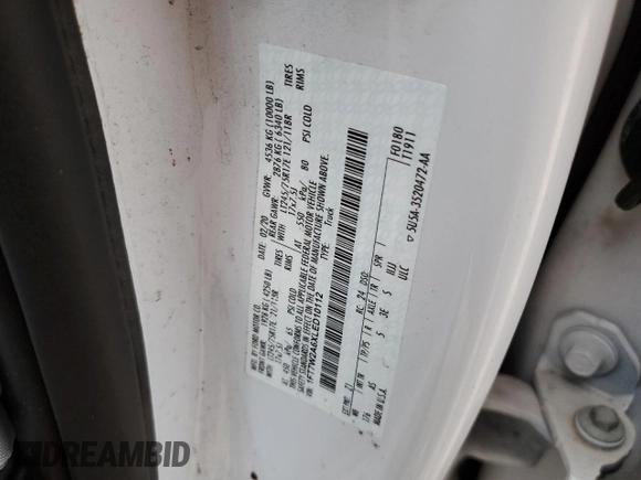 2020 Ford F-250 XL z VIN 1FT7W2A6XLED10112, wystawiony jako Copart lot #81264594 z przebiegiem 79 552 mil mil oraz Czysty tytuł • Clean title. Historia ofert i sprzedaży dostępna na DreamBid. Obrazek 12.