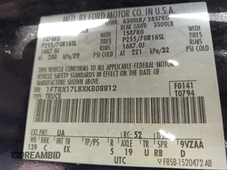 1999 Ford F-150 XL с VIN 1FTRX17L8XKB08812, выставлен на аукционе IAAI как лот 42840638 с пробегом 148 173 миль миль и . История ставок и продаж доступна на DreamBid. Изображение 9.