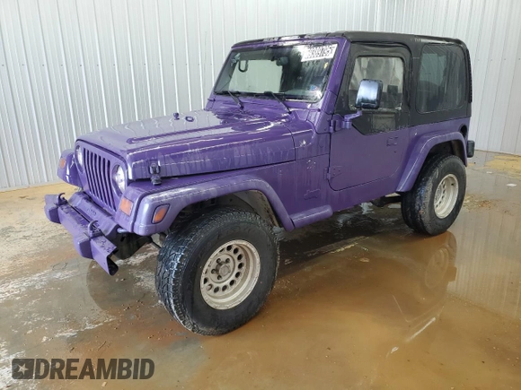 2004 Jeep Wrangler X with VIN 1J4FA39S64P734226, listed as a Copart auction lot 59389795 with 107,373 mi miles and Clean title. Bid and sale history available at DreamBid. Image 1.