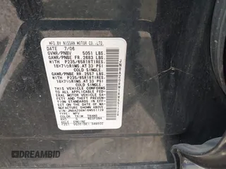 2006 Nissan Murano SL с VIN JN8AZ08W16W551129, выставлен на аукционе IAAI как лот 42494593 с пробегом 148 393 миль миль и . История ставок и продаж доступна на DreamBid. Изображение 9.