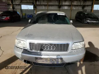 2002 Audi S8 with VIN WAUGU44D32N003467, listed as a Copart auction lot 46717295 with 270,687 mi miles and Clean Title. Bid and sale history available at DreamBid. Image 5.