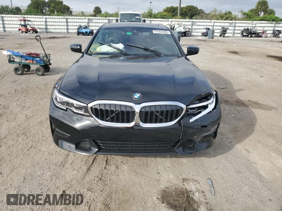 2022 BMW 3 Series 330i with VIN 3MW5R1J06N8C62714, listed as a Copart auction lot 71552322 with 9,664 mi miles. Bid and sale history available at carsss.com. Image 5.
