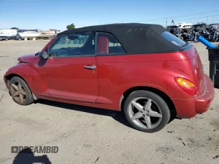 2005 Chrysler PT Cruiser GT with VIN 3C3AY75S55T621104, listed as a Copart auction lot 74982844 with 131,474 mi miles and Salvage Title. Bid and sale history available at carsss.com. Image 2.