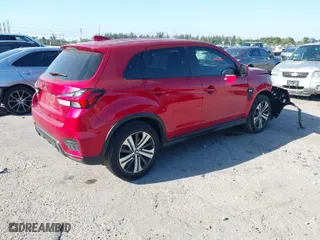 2022 Mitsubishi Outlander Sport ES with VIN JA4APUAU5NU020294, listed as a IAAI auction lot 41737973 with 17,644 mi miles. Bid and sale history available at carsss.com. Image 4.