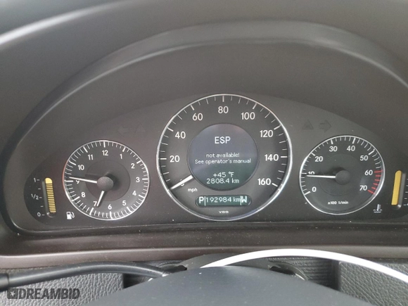 2003 Mercedes-Benz CLK-Class 3.2L with VIN WDBTJ65J63F034541, listed as a Copart auction lot 80896884 with 192,984 mi miles and Salvage Title. Bid and sale history available at carsss.com. Image 9.