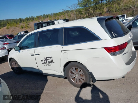 2015 Honda Odyssey EX-L z VIN 5FNRL5H61FB042899, wystawiony jako IAAI lot #41650811 z przebiegiem 162 228 mil mil oraz . Historia ofert i sprzedaży dostępna na DreamBid. Obrazek 14.