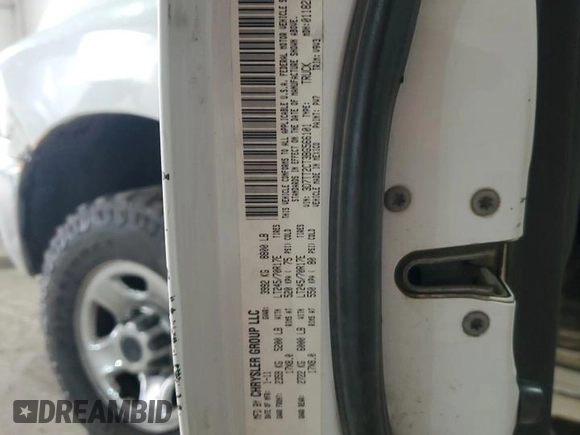 2011 Ram 2500 SLT with VIN 3D7TT2CT3BG566101, listed as a Copart auction lot 49774985 with 334,945 mi miles and Salvage title. Bid and sale history available at DreamBid. Image 12.