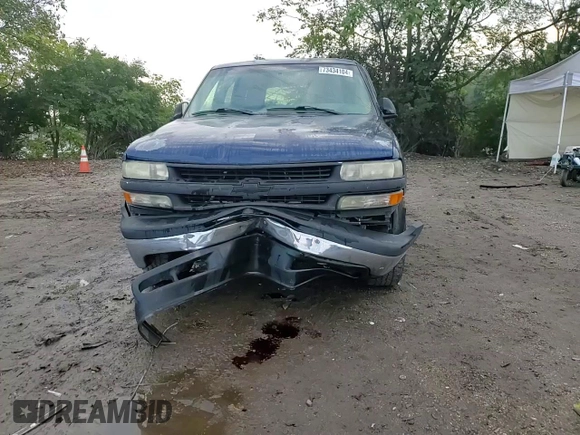 2001 Chevrolet Tahoe LS with VIN 1GNEK13T61J311270, listed as a Copart auction lot 73434104 with 254,026 mi miles and Salvage Title. Bid and sale history available at carsss.com. Image 11.
