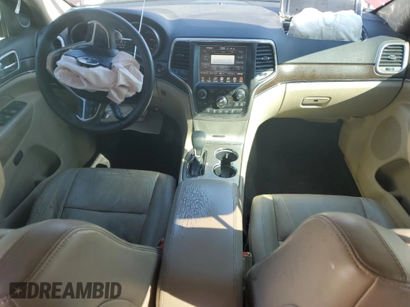 2017 Jeep Grand Cherokee Limited with VIN 1C4RJEBG4HC812987, listed as a Copart auction lot 46455665 with 77,863 mi miles and Salvage Title. Bid and sale history available at carsss.com. Image 8.