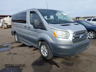 2015 Ford Transit XL with VIN 1FMZK1YMXFKA97523, listed as a IAAI auction lot 40971108 with 253,712 mi miles. Bid and sale history available at carsss.com. Image 1.