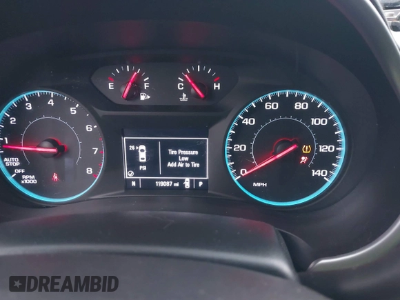 2019 Chevrolet Malibu LS with VIN 1G1ZB5ST6KF202212, listed as a IAAI auction lot 41984760 with 119,087 mi miles and . Bid and sale history available at DreamBid. Image 7.
