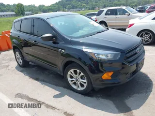 2018 Ford Escape S with VIN 1FMCU0F78JUB60610, listed as a IAAI auction lot 42447952 with 112,184 mi miles and . Bid and sale history available at DreamBid. Image 1.
