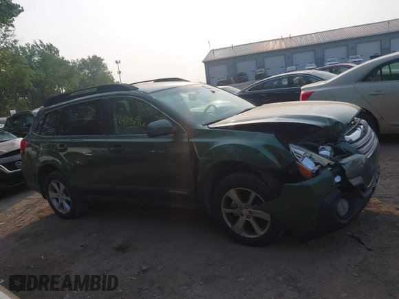 2013 Subaru Outback Premium with VIN 4S4BRCCC0D3294585, listed as a IAAI auction lot 42423196 with 174,500 mi miles and . Bid and sale history available at DreamBid. Image 13.