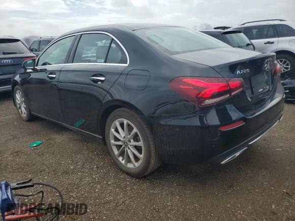 2020 Mercedes-Benz A 220 with VIN WDD3G4FB9LW041615, listed as a Copart auction lot 62144425 with 67,938 mi miles and Clean title. Bid and sale history available at DreamBid. Image 2.