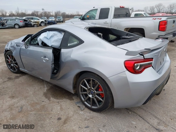 2020 Subaru BRZ Limited with VIN JF1ZCAC13L9702957, listed as a IAAI auction lot 41865516 with 16,749 mi miles. Bid and sale history available at carsss.com. Image 3.
