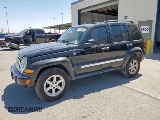 2006 Jeep Liberty Limited with VIN 1J4GL58K36W122621, listed as a Copart auction lot 60894695 with 87,384 mi miles and Salvage title. Bid and sale history available at DreamBid. Image 1.