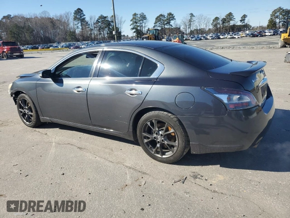 2012 Nissan Maxima S with VIN 1N4AA5AP2CC857116, listed as a Copart auction lot 89120395 with 184,718 mi miles and Salvage Title. Bid and sale history available at DreamBid. Image 2.