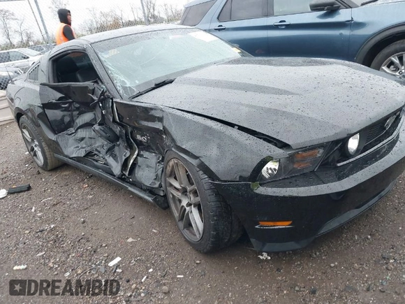2011 Ford Mustang GT with VIN 1ZVBP8CF7B5101963, listed as a IAAI auction lot 40790143 with Not Provided miles. Bid and sale history available at carsss.com. Image 1.