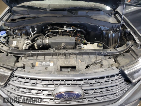 2023 Ford Explorer XLT with VIN 1FMSK8DH2PGA99063, listed as a Copart auction lot 48875855 with 50,106 mi miles and Salvage Title. Bid and sale history available at carsss.com. Image 12.