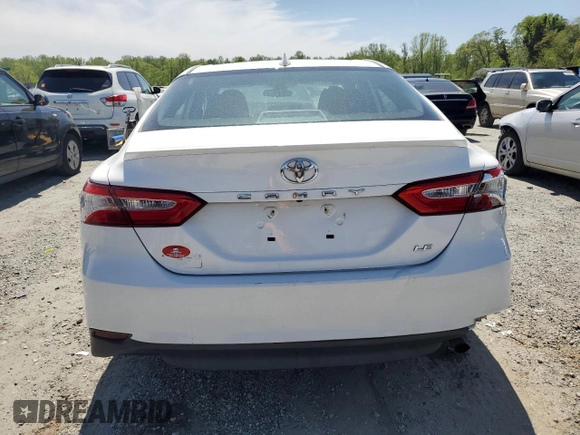 2019 Toyota Camry LE with VIN 4T1B11HK3KU687581, listed as a Copart auction lot 53277445 with 211,234 mi miles and Clean Title. Bid and sale history available at carsss.com. Image 6.