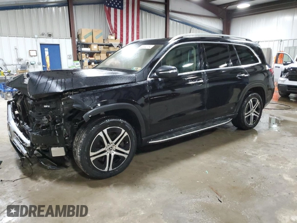 2021 Mercedes-Benz GLS 450 with VIN 4JGFF5KEXMA442116, listed as a Copart auction lot 46562764 with 70,614 mi miles and . Bid and sale history available at DreamBid. Image 1.